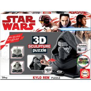 Educa Пъзел 3D, Educa, Star Wars, Кайло Рен, 160 части (EDU17802)