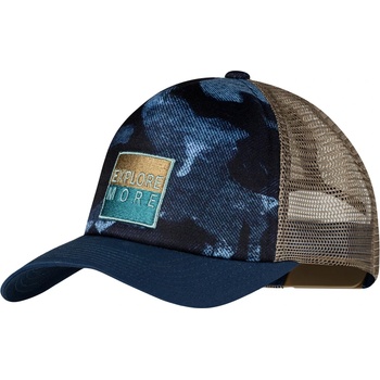 Buff Детска шапка с козирка Buff Kid's Trucker Cap - Night Blue - размер One Size (204-7237-0511)