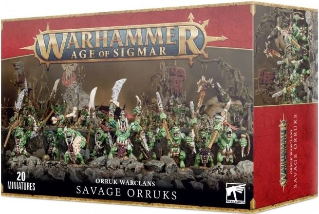 GW Warhammer Bonesplitterz Savage Orruks - Heureka.cz