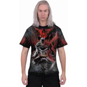 SPIRAL мъжка тениска SPIRAL - Batman - ASYLUM WRAP - Черна - 114G406M105