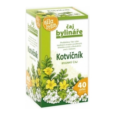 Mediate Čaj bylinkára kotvičník zemný 40 x 1,5 g