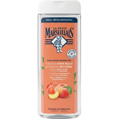 Le Petit Marseillais Le Petit Marseillais sprchový gél Biela Broskyňa & Bio Nektárinka 400 ml