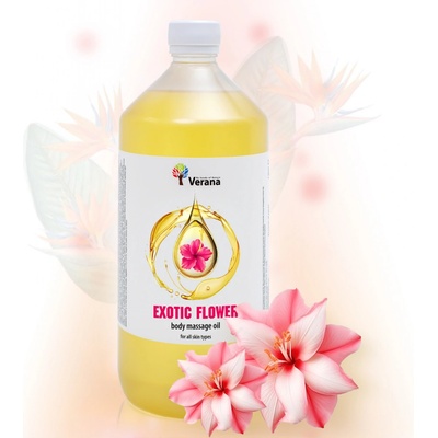 VERANA Masážny olej Exotik flower 1000 ml