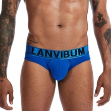 LANVIBUM METALLIC-BAY COMFORT bavlněné slipy s metalickým pasem