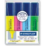 STAEDTLER Комплект текстмаркери Staedtler 364, 4 цвята, classic (21137-А-CLASSIC)