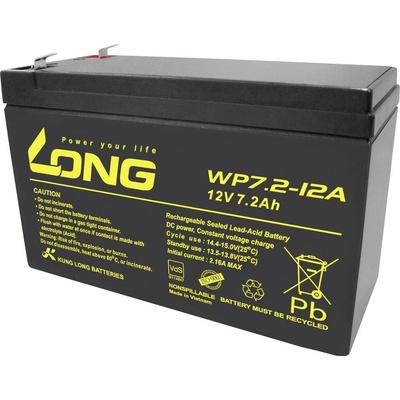 Long WP7.2-12A/F2 12V 7.2Ah