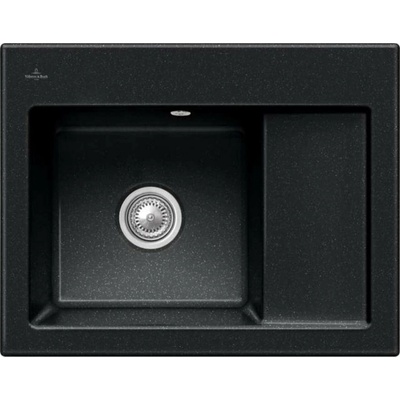 Villeroy & Boch Subway 45 Keramický dřez 650x510 mm CeramicPlus, chromit