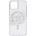Case-Mate Karat Touch MagSafe Case - дизайнерски удароустойчив кейс с истински перли и MagSafe за iPhone 14 (прозрачен)