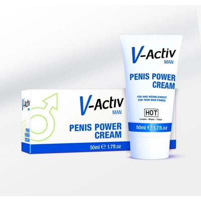 HOT V-Activ Penis Power Cream for Men 50ml