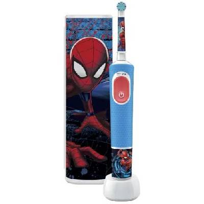 Oral-B Pro Kids Elektrická zubná kefka s puzdrom - Spiderman Oral-B