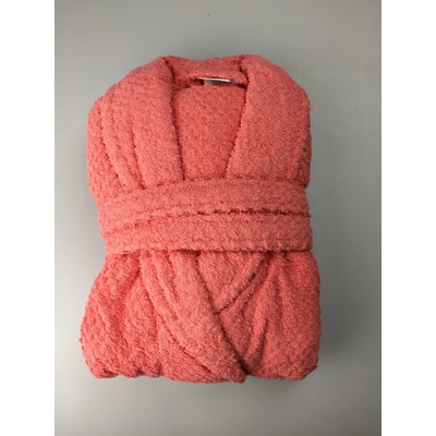 TiaHome froté unisex župan oranžový