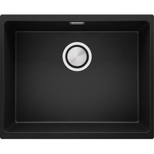 Твоят Стил Черна кухненска мивка от гранит Лондон 60 Slim XL 560 x 470 mm Мивка за вграждане