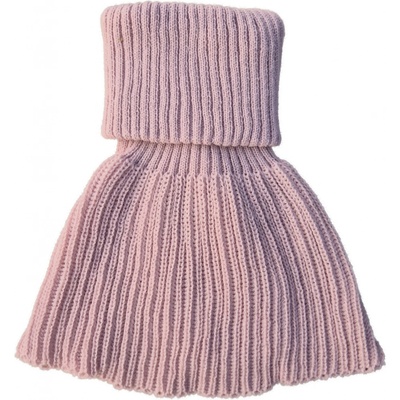 Pletený nákrčník PLETEX M555 Pudrově růžová