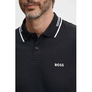 BOSS Green тениска с яка мъжка памучна Paul (50506193) - answear - 127,11 лв