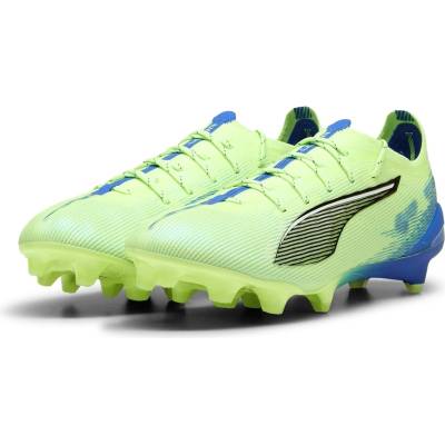 PUMA Дамски футболни бутонки Puma Ultra 5 Ultimate Womens Firm Ground Football Boots - Green/Wht/Blue