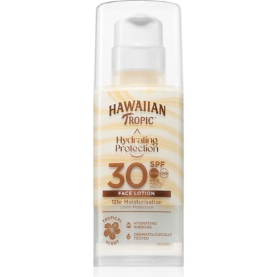 Hawaiian Tropic Hydrating Protection Face Lotion слънцезащитен крем за лице SPF 30 50ml