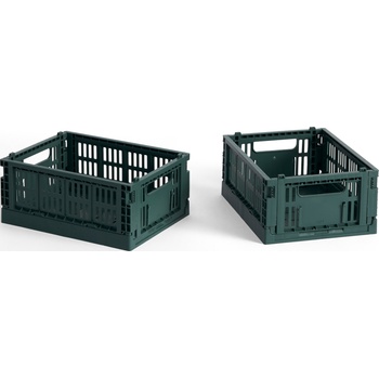 Hay Colour Crate Mini Кошници за съхранение тъмнозелени, 2 бр (AE358-A668-AE77)