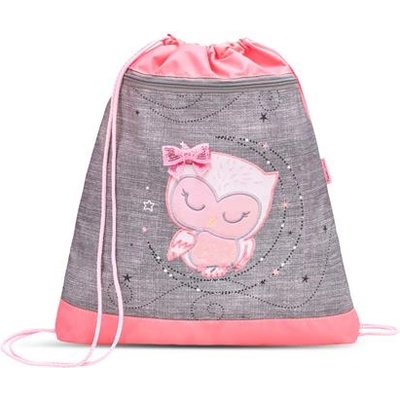 Belmil Спортна чанта, BELMIL „Little Owl, сиво-розово, сова 336-91/278 (336-91/278)