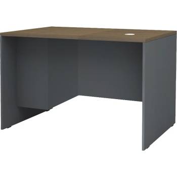 TopMebel Офис бюро Venturo TopMebel от меламин в антрацит - орех 120x80x75cm
