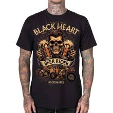 Black Heart Beer Rider čierna