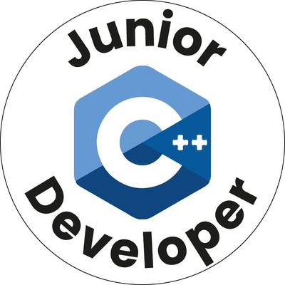 Developer placka Junior C++ 37 mm