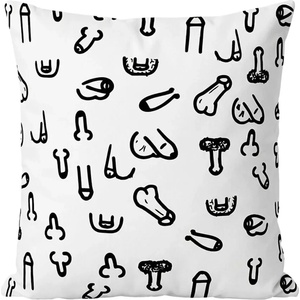  Еротична декоративна възглавница с пениси - Penis Cushion 30 x 30cm (D-245440)