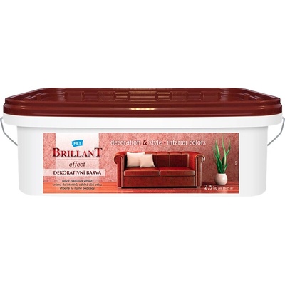 HET Brillant Effect dekoračná farba 1kg