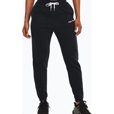 Under Armour dámske tréningové nohavice essential script black