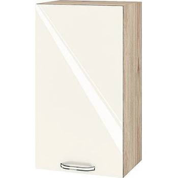 Image 1 of ИРИМ Горен кухненски шкаф Сити АРФ-Крийм гланц-11-2 40 см