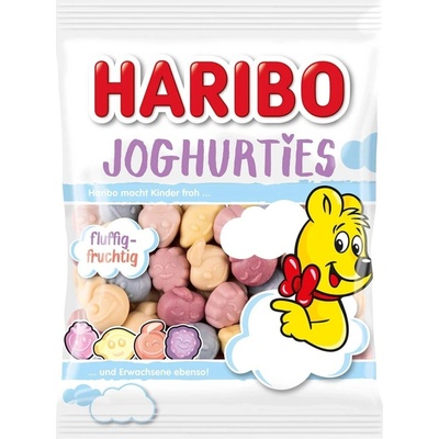 Haribo Joghurties pěnové bonbóny s příchutí ovocného jogurtu 160 g