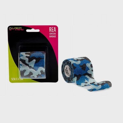 Rea Tape Samolepicí kohezivní obvaz 5 cm x 4,5 m modrý maskáčový