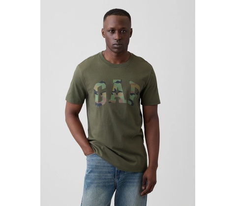 Gap Everyday Soft Logo zelené