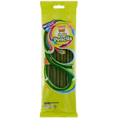 Tesco Candy Carnival Apple Pencils želé s jablkovou příchutí 150 g