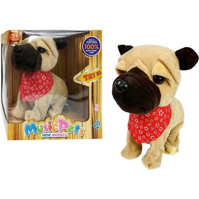 Lean Toys INTERAKTÍVNY PES POHYBUJÚCI HLAVOU A CHVOSTOM