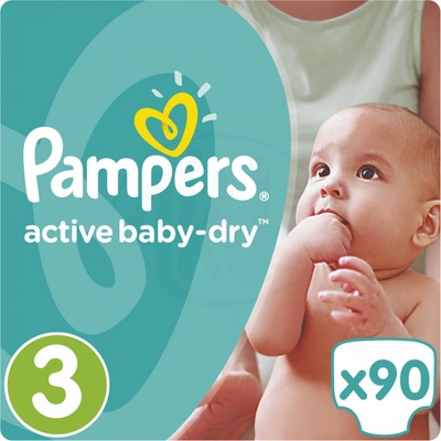 Pampers Active Baby 3 90 ks