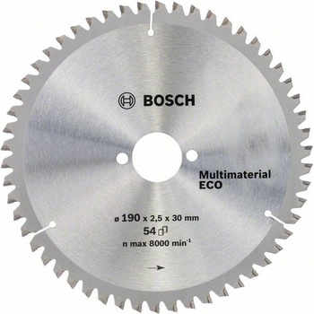 Bosch 2608644389 Pílový kotúč Eco for Alu 190x2.4/1.6x30 54T
