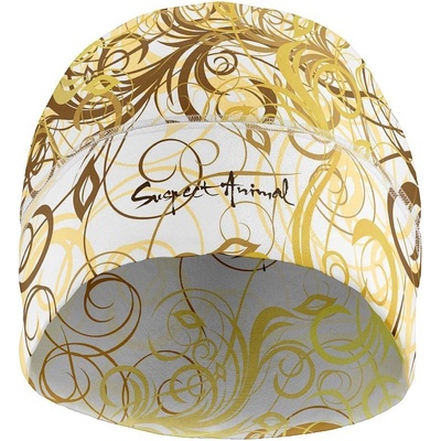 Suspect Animal Funkční sportovní čepice Gold bílá Žlutá