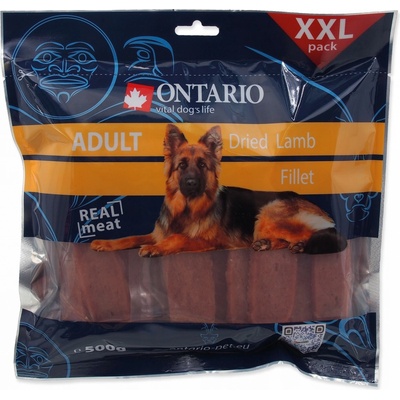 ONTARIO Sušené filety z jahňaciny XXL balenie 500 g