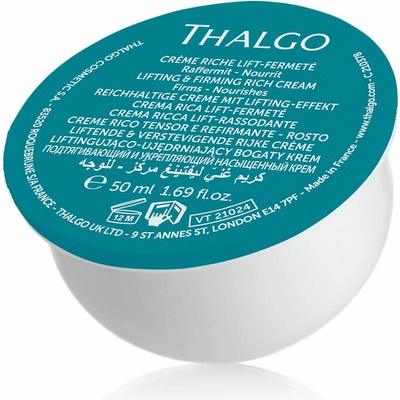 Thalgo Silicium Lifting and Firming Rich Cream náhradná náplň 50 ml