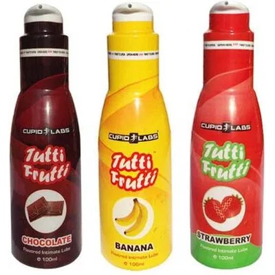 Комплект от 3 лубриканта за орален секс Tutti Frutti