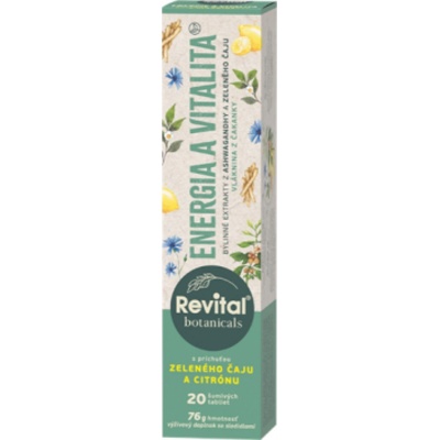 Revital Botanicals Energie a vitalita 20 eff.tablet