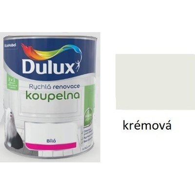 Dulux rychlá renovace koupelna 0,75 l krémová – Zbozi.Blesk.cz