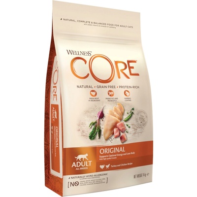 Wellness Core | Original | adult | krůtí a kuřecí | 4 kg