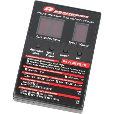 Robitronic Програмна карта за контролери Robitronic Razer