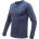 Sensor Merino Blend Typo deep blue Размер: S / Цвят: син