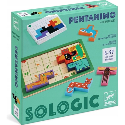 Djeco Pentanimo logická skládačka 7 dílků