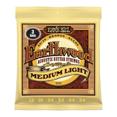 Ernie Ball Earthwood Bronze Medium Light .012-.054