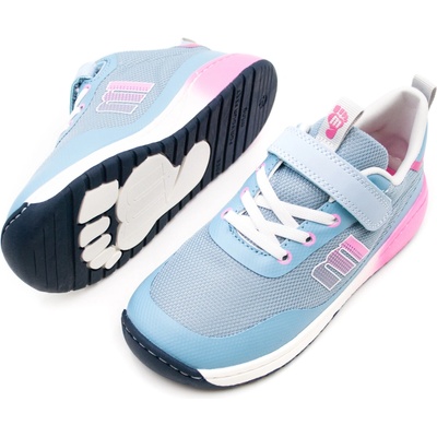 MTNG Mustang detské barefoot tenisky Mtng. Mustang Free Tpu Blue/Meshu Blue