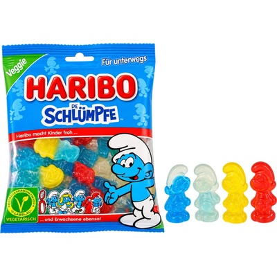 Haribo Ovocné želé bonbony Šmoulové 100 g