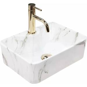Rea Kelly Mini Aiax 40 cm shiny white stone (5902557381296)